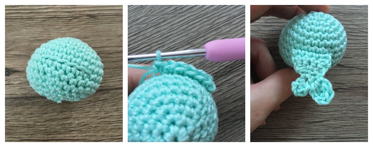 Blog-Inhaltsbild für 'Eisbecher mit Hund, kostenlose Häkelanleitung'